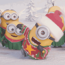 Minion Minions GIF - Minion Minions Christmas GIFs