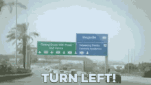 Turn Left Highway GIF - Turn Left Highway Motoway GIFs