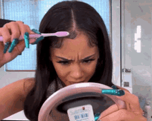 Saweetie Baby Hairs GIF