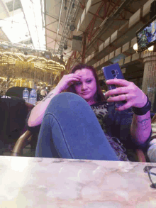 Rebecca Selfie GIF - Rebecca Selfie Tongue Out GIFs
