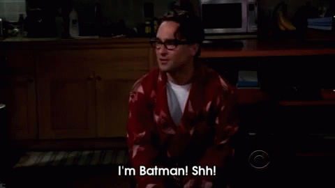 Big Bang Theory Batman GIF - Batman - Discover & Share GIFs
