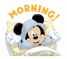 Mickey Mouse Good Morning GIF