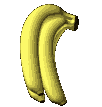 Bananas Animated Sticker - Bananas Animated Fruit Stickers