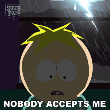 Nobody Accepts Me Butters Stotch GIF - Nobody Accepts Me Butters Stotch South Park GIFs