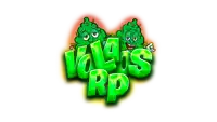 a logo for a company called vala 's rp with a couple of green cartoon characters .