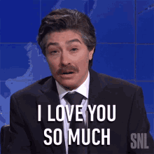 I Love You So Much Cesar Perez GIF - I Love You So Much Cesar Perez Saturday Night Live GIFs
