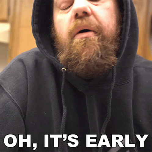 Oh Its Early Teddy Safarian GIF - Oh Its Early Teddy Safarian Ohitsteddy GIFs