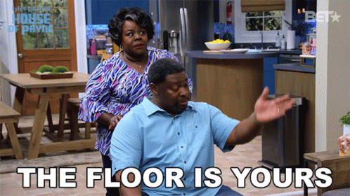 The Floor Is Yours Cassi Davis GIF - The Floor Is Yours ...