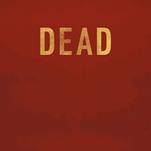 a red background with the words dead man 's wire in yellow letters