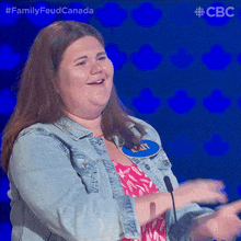 Clapping Haley GIF - Clapping Haley Family Feud Canada GIFs