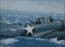 world war2plane fly plane guns war