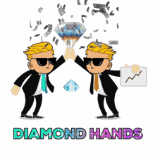 Diamond Hands Gme GIF - Diamond Hands Gme Wall Street Bets GIFs