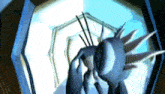 a computer generated image of a statue of liberty in a glass box .