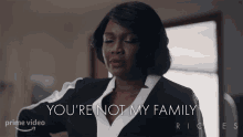 Youre Not My Family Claudia Richards GIF - Youre Not My Family Claudia Richards Riches GIFs