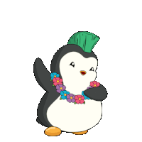 Pudgy Pudgypenguin Sticker - Pudgy Pudgypenguin Happy Stickers