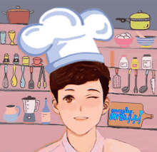 Chef Wink GIF - Chef Wink Character GIFs