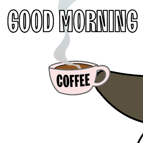 Coffee Morning Sticker - Coffee Morning Good Morning Stickers