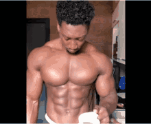 Black Bodybuilder GIF - Black Bodybuilder Muscles GIFs