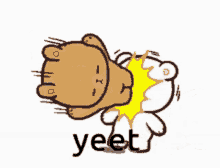 Yeet Bear GIF - Yeet Bear Knockout GIFs