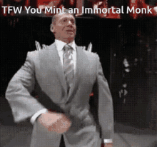 Immortal Monks Vince Mc Mahon Walking GIF - Immortal Monks Vince Mc Mahon Walking GIFs