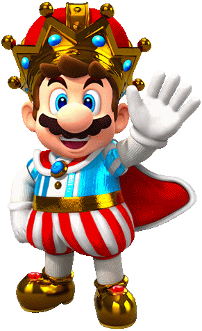 Mario King Mario Sticker - Mario King Mario Mario Kart Stickers