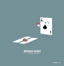 Broken Heart Game GIF - Broken Heart Game Spade GIFs