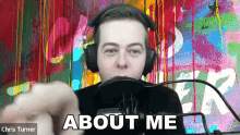 About Me Chris Turner GIF - About Me Chris Turner My Details GIFs