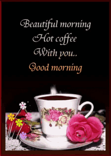 Beautiful Morning Hot Coffee GIF - Beautiful Morning Hot Coffee GIFs