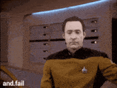 Star Trek Data GIF - Star Trek Data Snow Is White GIFs