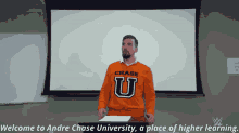 Andre Chase Welcome GIF - Andre Chase Welcome Andre Chase University GIFs