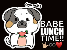 Lunch Dog GIF