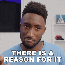 There Is A Reason For It Marques Brownlee GIF - There Is A Reason For It Marques Brownlee There Is A Purpose Behind Everything GIFs
