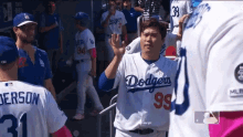 Hyun Jin GIF - Hyun Jin Los Angeles Dodgers GIFs