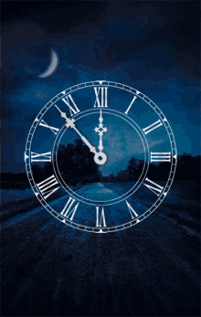 Mystical Midnight Clock GIF - Mystical Midnight Clock GIFs