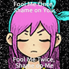 Omori Fool Me Once GIF - Omori Fool Me Once Shame On You GIFs