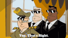 Johnny Test The General GIF - Johnny Test The General Yep Thats Right GIFs