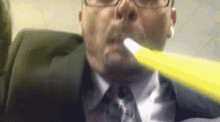 Flanders Company Party GIF - Flanders Company Party Party Horn GIFs