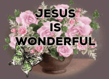 jesus is wonderful god salvation jesus