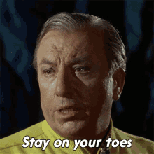 stay on your toes vanderberg star trek the original series keep your guard up