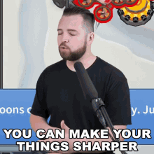 You Can Make Your Things Sharper Bricky GIF - You Can Make Your Things Sharper Bricky Get Sharper GIFs