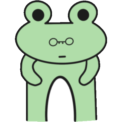 Frog Glasses Sticker - Frog Glasses Green - Discover & Share GIFs