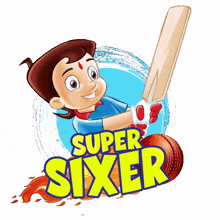 super sixer chhota bheem ballebaaz cricket ka khel super sixer ka khel