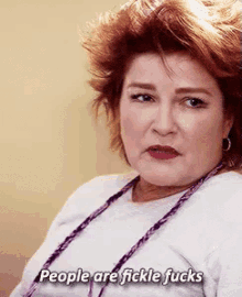 People Are Fickle GIF - Red Kate Mulgrew Galina Red Reznikov GIFs