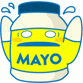 Screaming Mayo Sticker - Screaming Mayo Mayo Stickers