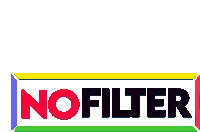 No Filter Blunt Sticker - No Filter Blunt Honest Stickers