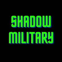 Shadow Military GIF