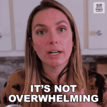 Its Not Overwhelming Emily Brewster GIF - Its Not Overwhelming Emily Brewster Food Box Hq GIFs
