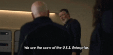 We Are The Crew Of The Uss Enterprise Will Riker GIF - We Are The Crew Of The Uss Enterprise Will Riker Star Trek Picard GIFs