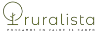 a logo for ruralista shows a tree and the words pongamos en valor el campo