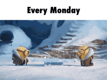 Every Monday Minions GIF - Every Monday Minions GIFs